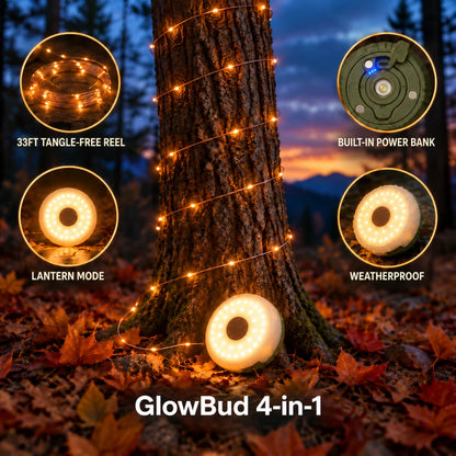 GlowBud™ 4-in-1 String Lights